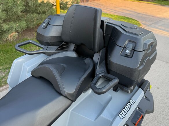 2022 Stels ATV-650 Guepard ST, серый, 800000 рублей - вид 5