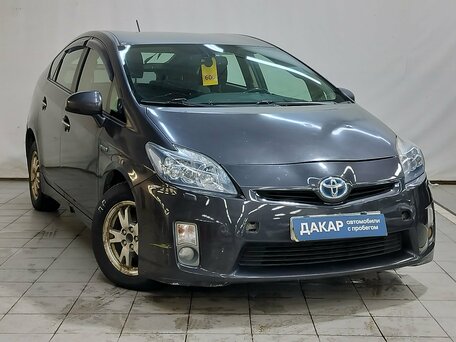 2009 Toyota Prius III (XW30), чёрный, 590000 рублей, вид 3