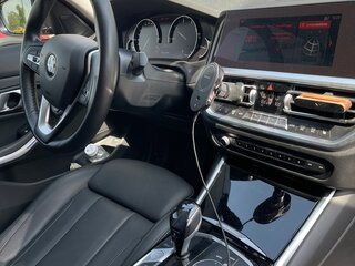 2020 BMW 3 серии 318d VII (G2x), чёрный, 3700000 рублей, вид 5