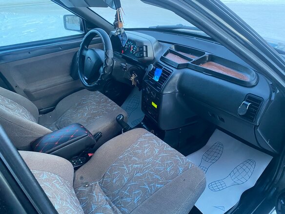 2002 Lada (ВАЗ) 2110, чёрный, 145000 рублей - вид 4