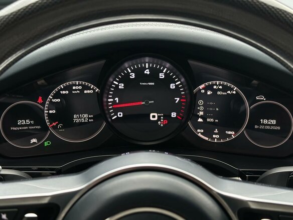 2019 Porsche Cayenne III, синий, 5695000 рублей - вид 11