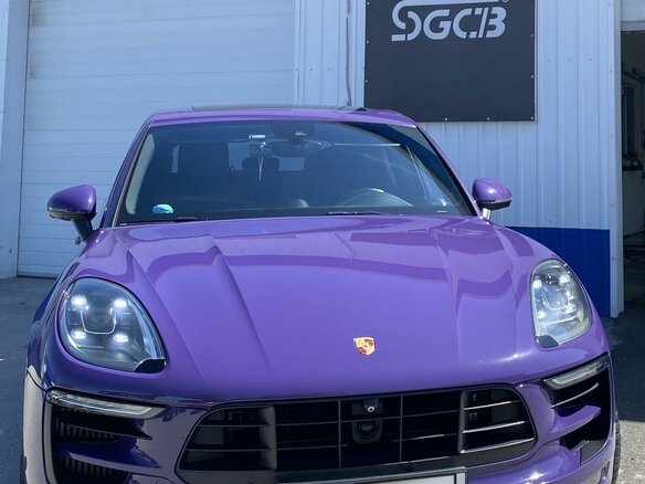 2017 Porsche Macan GTS I, пурпурный, 3350000 рублей - вид 9