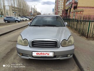 2004 Hyundai Sonata ТагАЗ IV (EF) Рестайлинг, серебристый, 250000 рублей, вид 4