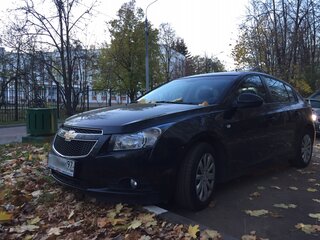 2012 Chevrolet Cruze I, чёрный, 640000 рублей, вид 1