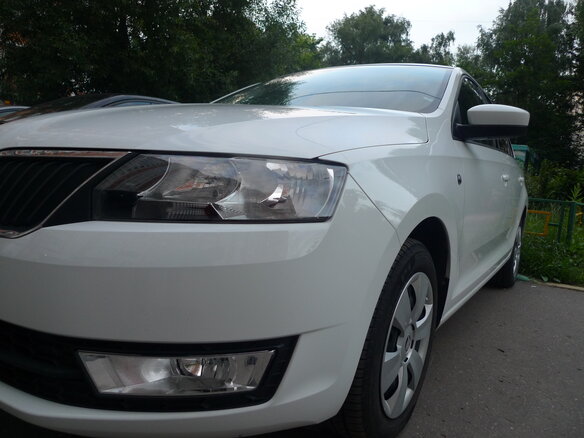 2016 Skoda Rapid I, белый