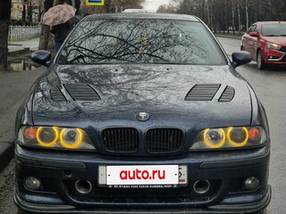 2000 BMW 5 серии 540i IV (E39) Рестайлинг, синий, 1000000 рублей, вид 4