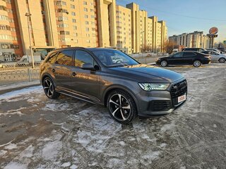 2020 Audi Q7 45 TDI II (4M) Рестайлинг, серый, 6000000 рублей, вид 3
