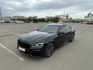 2019 BMW 7 серии 730d xDrive VI (G11/G12) Рестайлинг, чёрный, 5900000 рублей, вид 2