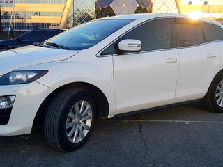 2011 Mazda CX-7 I Рестайлинг, белый, 1400000 рублей, вид 1