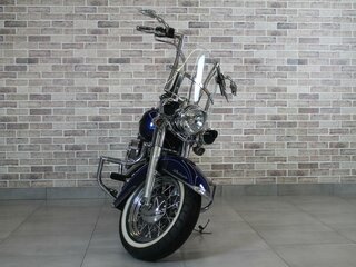 2007 Harley-Davidson Softail Deluxe, синий, 850000 рублей, вид 3