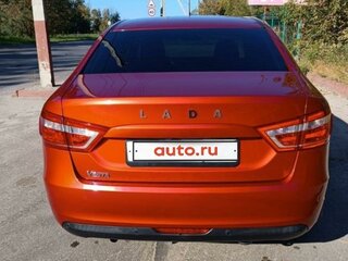 2018 Lada (ВАЗ) Vesta I, красный, 1190000 рублей, вид 2