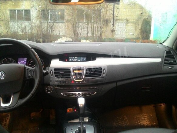 2008 Renault Laguna III, чёрный - вид 4