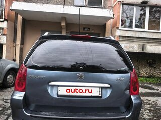 2007 Peugeot 307 I Рестайлинг, серый, 290000 рублей, вид 2