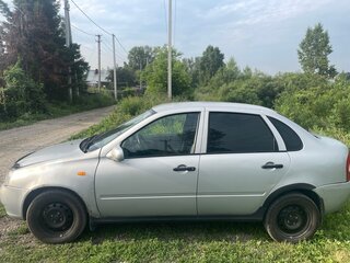 2008 Lada (ВАЗ) Kalina I, серебристый, 150000 рублей, вид 3