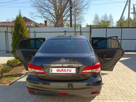 2016 Nissan Almera III (G15), чёрный, 650000 рублей, вид 4