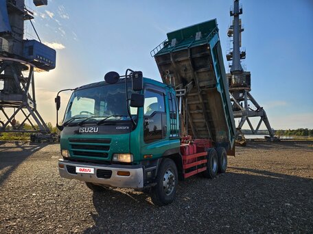 1995 Isuzu Giga (C-series), зелёный, 2350000 рублей, вид 2