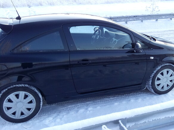 2008 Opel Corsa GSi D, чёрный - вид 3