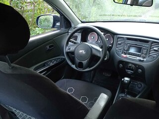 2011 Kia Rio II Рестайлинг, голубой, 570000 рублей, вид 4