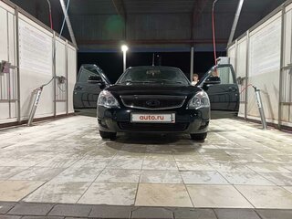2013 Lada (ВАЗ) Priora I Рестайлинг, чёрный, 615000 рублей, вид 2