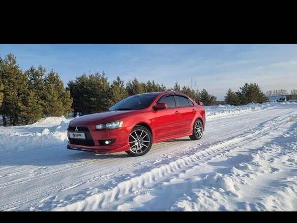 2008 Mitsubishi Lancer X, красный, 1180000 рублей - вид 15