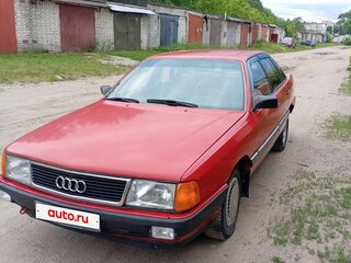 1986 Audi 100 III (C3), красный, 190000 рублей, вид 1