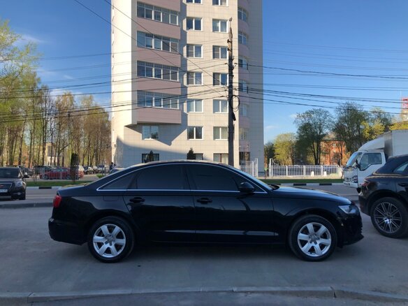 2011 Audi A6 IV (C7), чёрный - вид 1