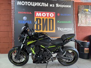 2020 Kawasaki Z 650, чёрный, 780000 рублей, вид 2