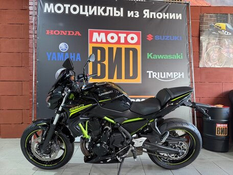 2020 Kawasaki Z 650, чёрный, 780000 рублей, вид 2