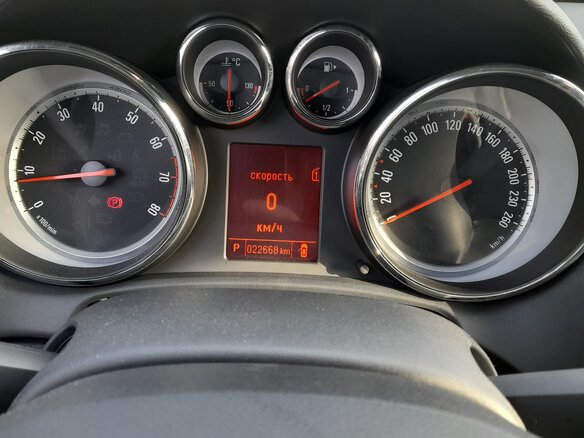 2011 Opel Astra J, синий, 1300000 рублей - вид 12