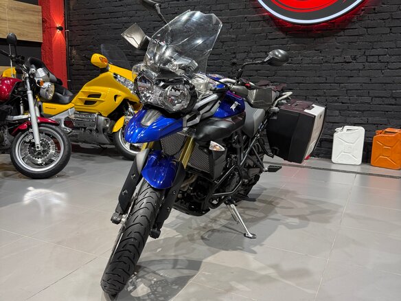 2013 Triumph Tiger 800, синий, 585000 рублей - вид 17