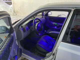 2003 Hyundai Accent ТагАЗ II, серебристый, 250000 рублей, вид 5