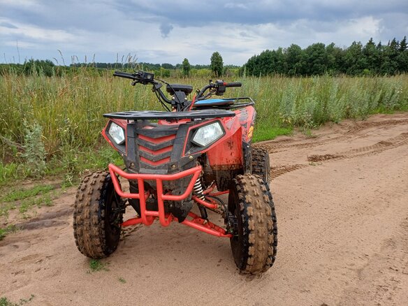 2022 Wels Thunder 125, красный, 99999 рублей - вид 8