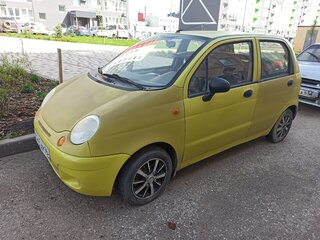 2008 Daewoo Matiz I Рестайлинг, жёлтый, 125000 рублей, вид 3