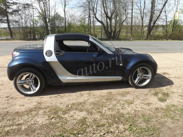 2006 Smart Roadster Brabus, синий - вид 5