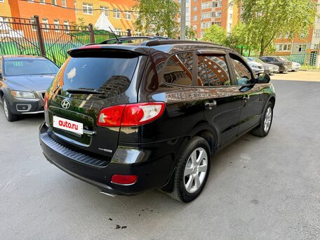 2008 Hyundai Santa Fe II, чёрный, 875000 рублей, вид 5