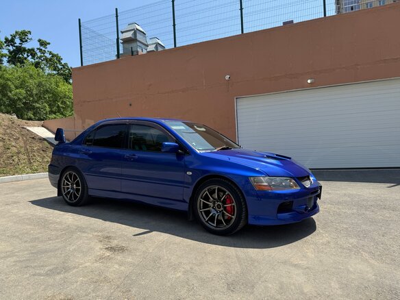 2001 Mitsubishi Lancer Evolution VII, синий, 2100000 рублей - вид 6