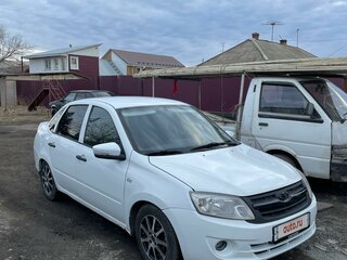2012 Lada (ВАЗ) Granta I, белый, 420000 рублей, вид 2