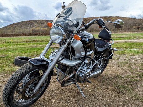 1998 BMW R 1200 C, чёрный, 600000 рублей, вид 4