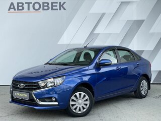 2021 Lada (ВАЗ) Vesta I, синий, 1198000 рублей, вид 1