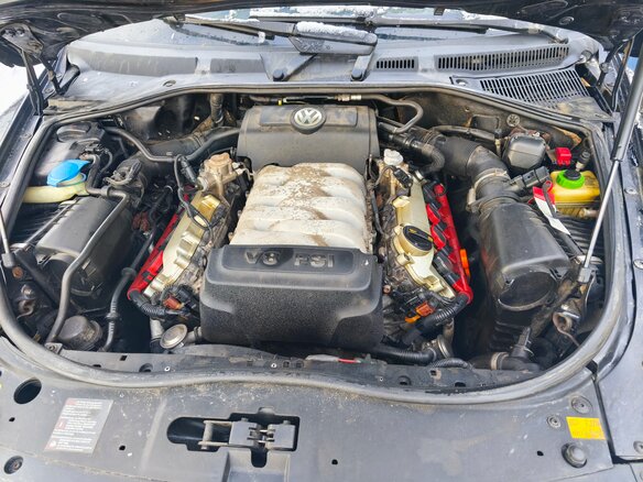 2007 Volkswagen Touareg I Рестайлинг, чёрный, 1000000 рублей - вид 10