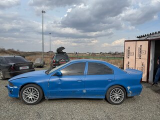 2000 Mitsubishi Galant VIII Рестайлинг, синий, 80000 рублей, вид 4