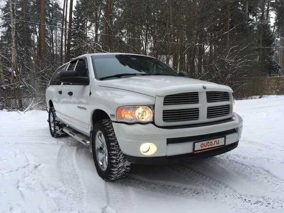 2004 Dodge RAM III (DR/DH), белый - вид 1