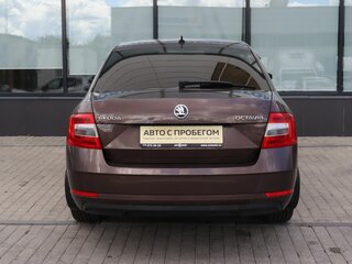 2018 Skoda Octavia III (A7) Рестайлинг, коричневый, 1555000 рублей, вид 4