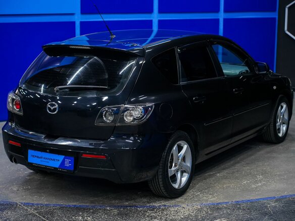 2006 Mazda 3 I (BK) Рестайлинг, чёрный, 510000 рублей - вид 6