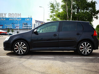 2008 Volkswagen Golf GTI V, чёрный, 1000000 рублей, вид 5