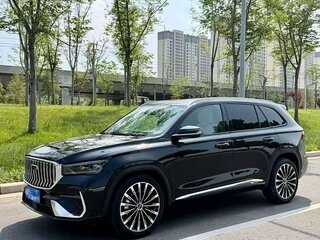 2026 Geely Monjaro (Xingyue L) i-HEV I Рестайлинг 2 (China Market), чёрный, 3570000 рублей, вид 1