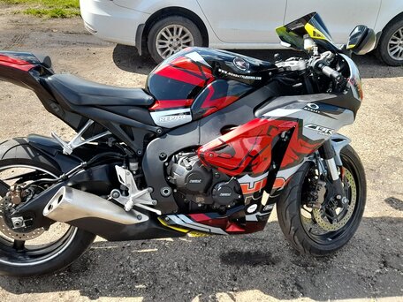 2009 Honda CBR 1000 RR/RA Fireblade, пурпурный, 600000 рублей, вид 1