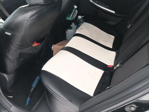 2011 Toyota Corolla X (E140, E150) Рестайлинг, чёрный, 870000 рублей - вид 6