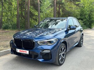 2021 BMW X5 45e IV (G05/G18), синий, 8890000 рублей, вид 1