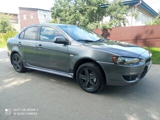 2007 Mitsubishi Lancer X, серый, 555000 рублей, вид 3